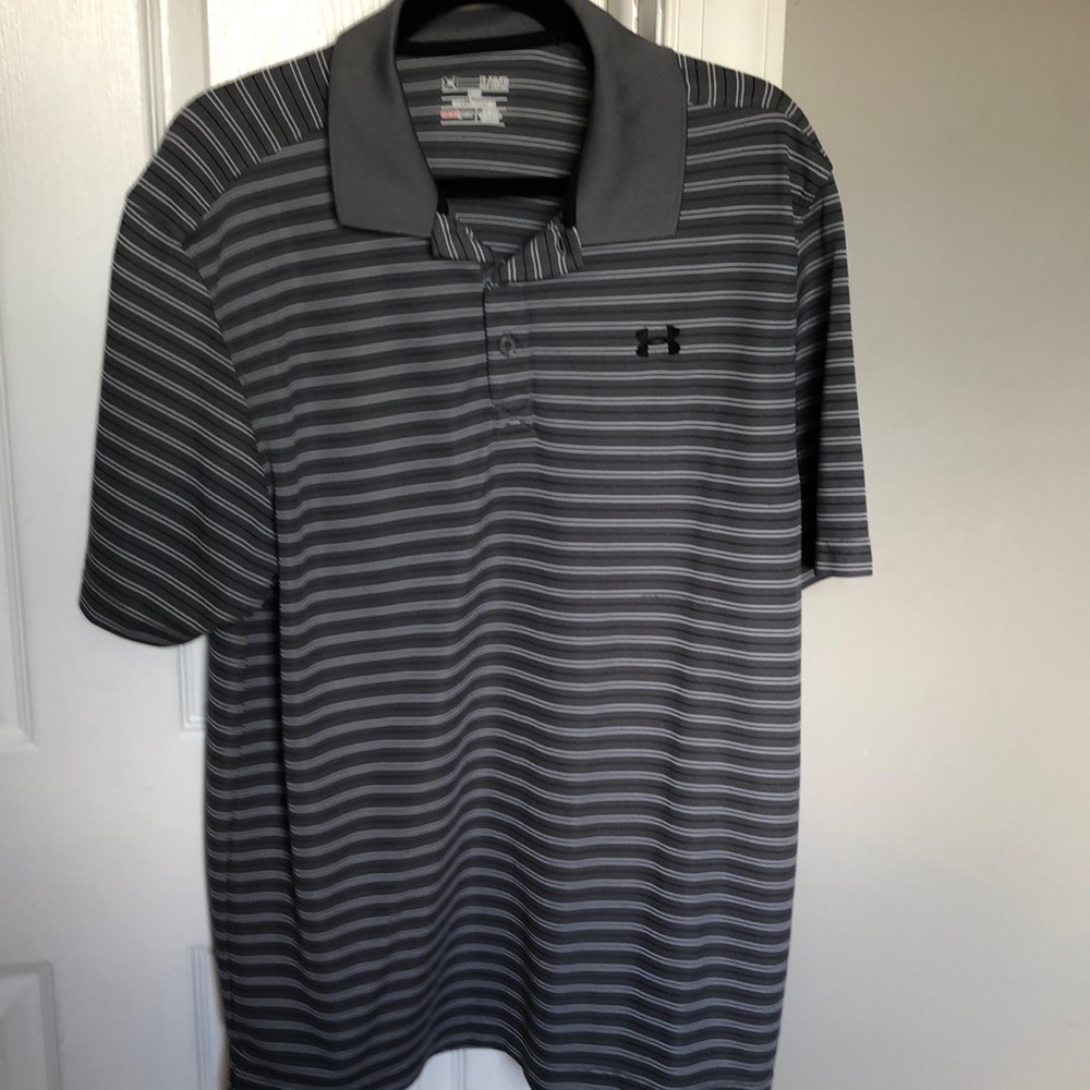 Under Armor shirt sleeve heat gear polo